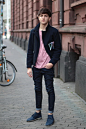 Jordan H. - Samsoe, Clarks, United Colors Of Benetton - BERLIN STREET STYLE