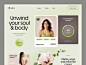 Website for a Wellness Brand  ✦ Wellsty