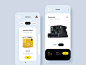 eCommerce App Camera shop design shop app ux design ecommerce business ecommerce app ecommerce design ecommerce home app user interface interaction minimalist inspiration ui  ux design app design ios ui ui design ux