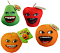 美国代购annoying orange  烦人的橘子玩偶 会说话 9cm 四款一套