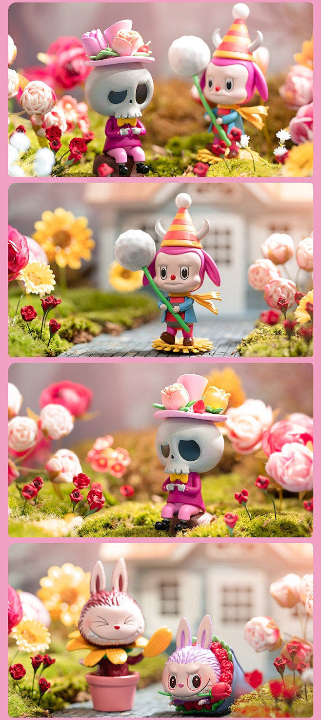 popmart泡泡玛特labubu花之精灵系列盲盒手办公仔不支持退货退款tmall