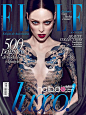 可可·罗恰 (Coco Rocha) 登上《Elle》杂志巴西版封面
