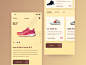 Sneakers App UI typography dashboard design ios app luova studio design e learning unique app design e commerce minimal app design android app ios app design user experience design user interface design product branding product app design e letter ecommer