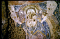 巴米揚大佛和石窟壁畫--巴米揚東大佛天井，佛，馬蹄形頭光，5-9世紀，京都大學人文科學研究所考古調査資料