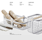 Basket : The design takes into account the diversity of life scenes.It gives the basket more possibilities to adapt to different application scenarios.Through simple rotation, we can switch two different states: "wide mouth basket" and "dee