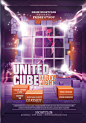 Print Templates - United Cube Party Night Flyer | GraphicRiver