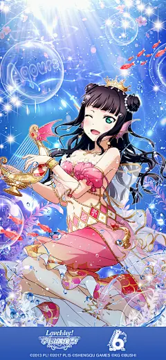 《Love Live! 学园偶像祭》6周年壁纸——黑泽黛雅
