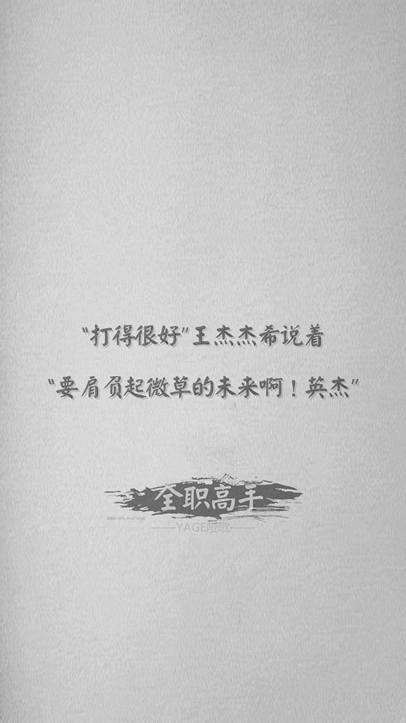 全职高手-