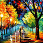 Leonid Afremov作品_wishfishq图片专辑-堆糖