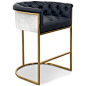 Modern Curved Bar Stool | Modshop - ModShop