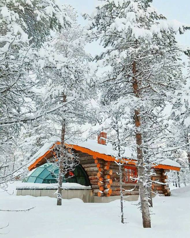 雪中小屋67美景