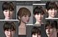 face rigging test, yoshimitsu maruo : maya for modeling<br/>mudbox was used only for texture.
