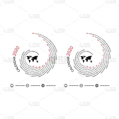 2020,日历,形状,商务,进出港显示牌,十月,事件,螺线,月,一月