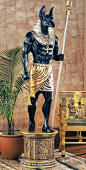 Anubis - The Egyptian God Anubis, God of cemeteries and embalming Mythology, Egypt: