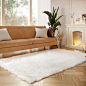 Dominick+Handmade+Shag+White+Area+Rug.jpg (1600×1600)