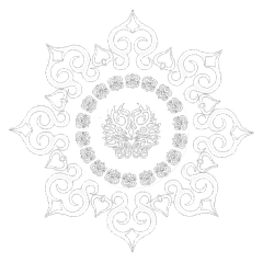 奶昔窝窝儿采集到【画画专用】欧式花纹、边框、蕾丝