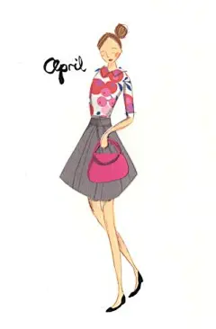 let the spring colors commence!  emma block illustration
