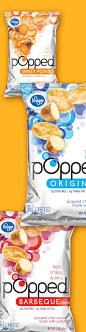 Popped Chips - Packaging designed by Design Resource Center http://www.drcchicago.com/: 