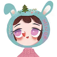 女孩子可以可爱到什么程度 
一组萌萌哒手绘插画小女孩头像 来自@minor #绘画素材##指尖上的艺术##女生的直觉能准到什么程度# ​​​​