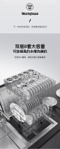 西屋（Westinghouse）8套家用全自动集成水槽洗碗机刷碗果蔬净化去农残等离子热风烘干手工双槽 G1洗碗机在右【图片 价格 品牌 报价】-京东