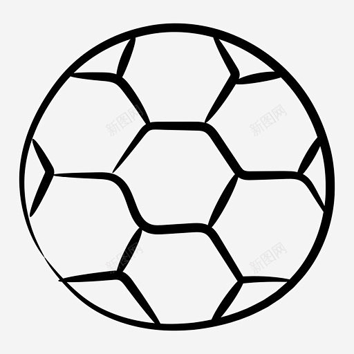 足球格纹球奥运会 标识 标志 UI图标 ...