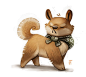 Day 520. Shiba Inu Quickie by Cryptid-Creations.deviantart.com on @deviantART