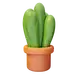 Premium Cactus Plant Pot 3D Illustration download in PNG, OBJ or Blend format