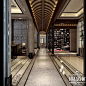 长长的走廊，增强空间的通透性，也给人一种游走在历史长廊里的感觉，加上中式风格的装饰，渲染出古典唯美、清幽雅致的气息。