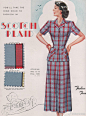 1940s 服装设计和配色 第十一部分
女装/服饰/配饰/复古/配色 ​​​​