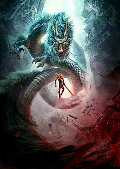 神兽战神宣传海报