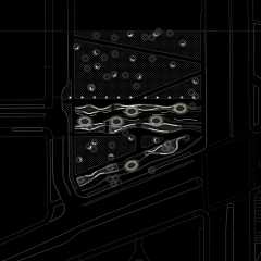 蜿蜒的红色树液“Guido Nincheri”公园 Parc Guido-Nincheri / civiliti – mooool木藕设计网