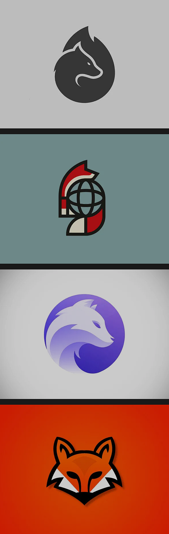 狐狸logo设计欣赏！
