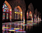 清真寺彩色玻璃