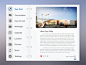 Dribbble - Social Journal UI - (PSD) by Nathan Fwamb