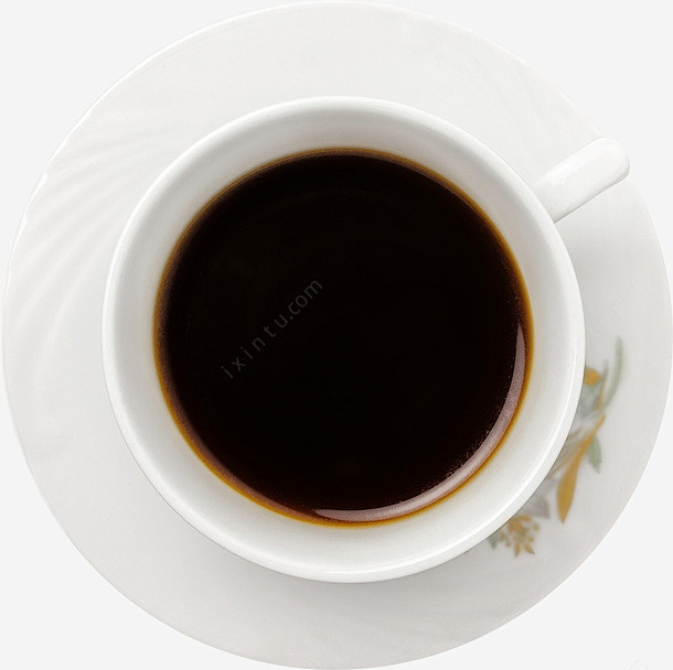 咖啡杯子高清素材 俯视 咖啡 杯子 盘子...