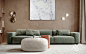 绿色+橙色 打造温暖舒适，雅致悠然的空间-室内设计-拓者设计吧