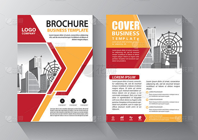 Brochure design, cov...