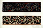 唐宋时期敦煌莫高窟壁画的服饰边饰图案，中古之美，唐之繁复，宋之简约。 ​​​​