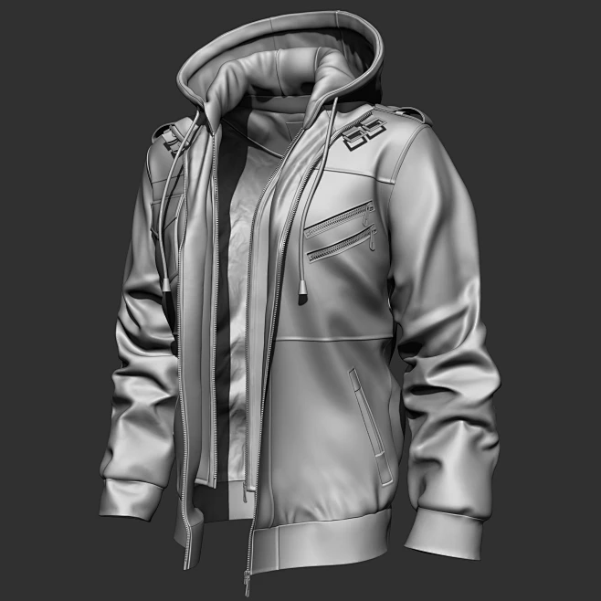 Leather Jacket-花瓣网