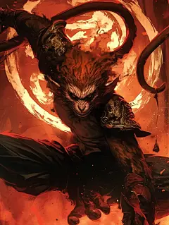 插画｜暗黑西游记｜妖猴破界｜ - 小红书