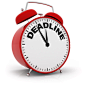 Royalty-free Image: Deadline Alarm Clock