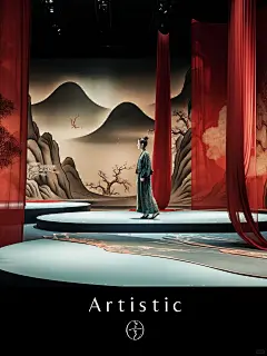 山水画卷-国风意境