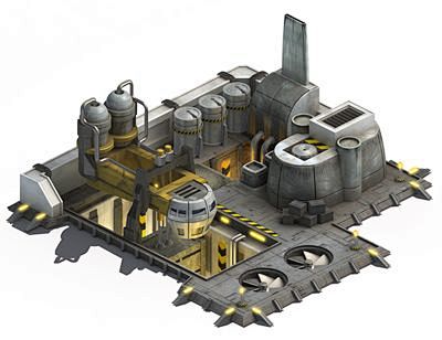 Terran Building yard...