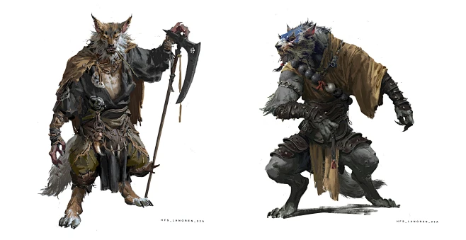 黑风山 Characters in the Black Myth：Wukong 01-7-花瓣网