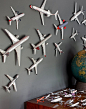 I want to do this in my boys' room! / via NYTimes.com