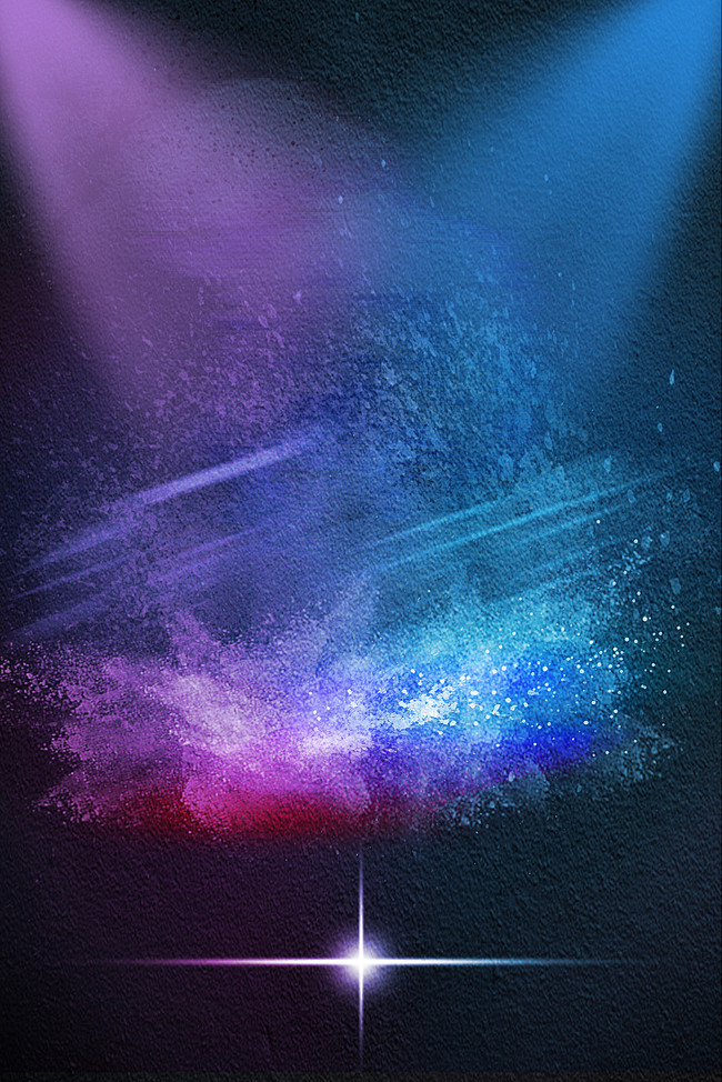 简单渐变色彩边框