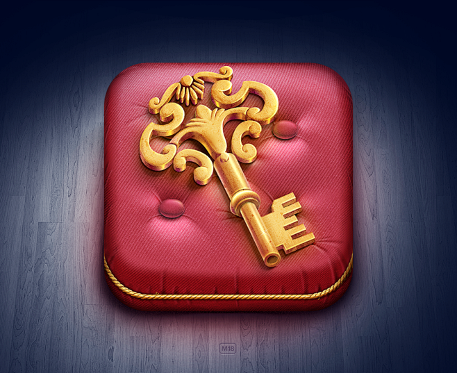 Golden Key iOS Icon