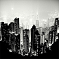 [唯美艺术]黑白世界：都市夜景(转载