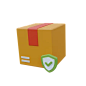 Safe Package  3D Icon