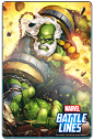 Marvel Battle Lines Artworks, Yoon LEE : These artworks are card illustrations of marvel battle lines.
MARVEL, NEXON Korea Corp. All Rights Reserved.